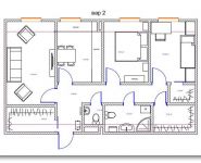 3-комнатная квартира площадью 78 кв.м в ЖК "Petrovsky Apart House", Старопетровский пр., 1 | цена 15 000 000 руб. | www.metrprice.ru