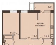 2-комнатная квартира площадью 72 кв.м, Гродненская ул., 5 | цена 12 458 110 руб. | www.metrprice.ru