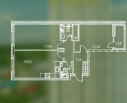 2-комнатная квартира площадью 64.4 кв.м, Производственная улица, 6с20 | цена 10 891 519 руб. | www.metrprice.ru