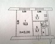 1-комнатная квартира площадью 32 кв.м, Октябрьский пр-т, 403К3 | цена 3 100 000 руб. | www.metrprice.ru