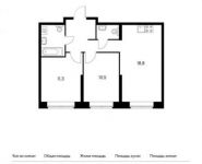 2-комнатная квартира площадью 59.4 кв.м, Варшавское шоссе, 141к2 | цена 9 593 100 руб. | www.metrprice.ru