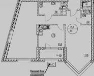 2-комнатная квартира площадью 75.3 кв.м, Первомайская улица, 37к2 | цена 9 000 000 руб. | www.metrprice.ru