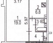 1-комнатная квартира площадью 33 кв.м, улица Плещеева, 11В | цена 5 700 000 руб. | www.metrprice.ru