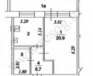 1-комнатная квартира площадью 35 кв.м, улица Яблочкова, 31Г | цена 6 500 000 руб. | www.metrprice.ru