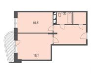 1-комнатная квартира площадью 56.9 кв.м, улица Фабрициуса, 22 | цена 5 028 000 руб. | www.metrprice.ru