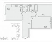 2-комнатная квартира площадью 71 кв.м, Николо-Хованская ул, 3к3 | цена 6 930 360 руб. | www.metrprice.ru