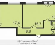 2-комнатная квартира площадью 60 кв.м, Ивановская, 8Г | цена 4 876 200 руб. | www.metrprice.ru