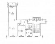 3-комнатная квартира площадью 61.2 кв.м, Колхозная ул., 7 | цена 4 350 000 руб. | www.metrprice.ru