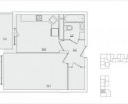 1-комнатная квартира площадью 40 кв.м, Николо-Хованская ул, 4к3 | цена 3 837 570 руб. | www.metrprice.ru
