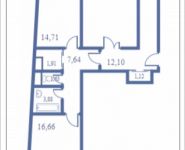 3-комнатная квартира площадью 102.8 кв.м в ЖК "Центральный" (Лыткарино), Кудрявцева, 14 | цена 10 742 600 руб. | www.metrprice.ru