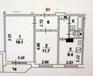 2-комнатная квартира площадью 51 кв.м, Генерала Кузнецова ул., 16К1 | цена 8 700 000 руб. | www.metrprice.ru