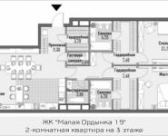 2-комнатная квартира площадью 141.03 кв.м, улица Малая Ордынка, 19с2 | цена 74 980 000 руб. | www.metrprice.ru