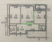 1-комнатная квартира площадью 61 кв.м, Солнечная улица, д.7 | цена 6 200 000 руб. | www.metrprice.ru