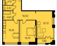 2-комнатная квартира площадью 88.48 кв.м, Новочеремушкинская, 17, корп.1 | цена 17 740 240 руб. | www.metrprice.ru