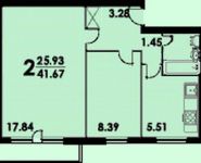 2-комнатная квартира площадью 42 кв.м, Керченская ул., 28 | цена 5 900 000 руб. | www.metrprice.ru