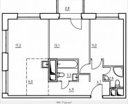 3-комнатная квартира площадью 63.2 кв.м, 1-й Грайвороновский пр, 1 стр 1 | цена 7 773 600 руб. | www.metrprice.ru