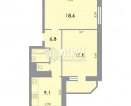 2-комнатная квартира площадью 56 кв.м, Живарев пер., 8С1 | цена 22 000 000 руб. | www.metrprice.ru