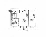 2-комнатная квартира площадью 43.8 кв.м, Шаболовка ул., 25К2 | цена 14 200 000 руб. | www.metrprice.ru