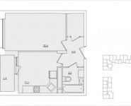 1-комнатная квартира площадью 39 кв.м, Николо-Хованская ул, 4к2 | цена 3 524 180 руб. | www.metrprice.ru