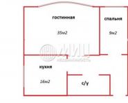 2-комнатная квартира площадью 70 кв.м, Садовая ул., 4 | цена 5 000 000 руб. | www.metrprice.ru