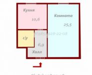 1-комнатная квартира площадью 43 кв.м, Мечта бул., 1 | цена 3 900 000 руб. | www.metrprice.ru