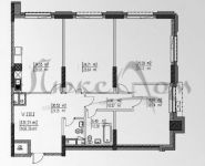 3-комнатная квартира площадью 131.9 кв.м, Расплетина ул., 21 | цена 55 000 000 руб. | www.metrprice.ru