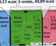 1-комнатная квартира площадью 39.5 кв.м, Олонецкая ул. | цена 9 090 000 руб. | www.metrprice.ru