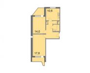 2-комнатная квартира площадью 60.1 кв.м, Грайвороновский 2-й проезд, вл38с4 | цена 7 899 544 руб. | www.metrprice.ru