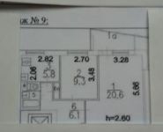 2-комнатная квартира площадью 46 кв.м, Краснодарская ул., 10 | цена 6 950 000 руб. | www.metrprice.ru