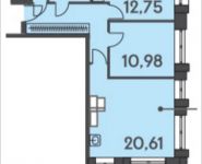 2-комнатная квартира площадью 58 кв.м, Донецкая ул., 30С2 | цена 7 773 348 руб. | www.metrprice.ru