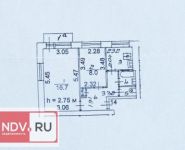 2-комнатная квартира площадью 39.2 кв.м, Фортунатовская улица, 11 | цена 7 000 000 руб. | www.metrprice.ru