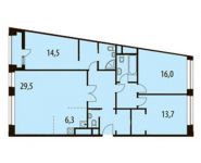 4-комнатная квартира площадью 117 кв.м, Маломосковская ул., 14С1 | цена 30 420 000 руб. | www.metrprice.ru