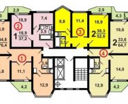 2-комнатная квартира площадью 64.7 кв.м, Болотниковская улица, 36к6 | цена 24 100 000 руб. | www.metrprice.ru