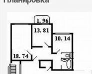 2-комнатная квартира площадью 57 кв.м, Перервинский бул., 7К2 | цена 9 700 000 руб. | www.metrprice.ru