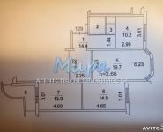 3-комнатная квартира площадью 80 кв.м, Комсомольский пр-т, 10/1 | цена 6 999 000 руб. | www.metrprice.ru