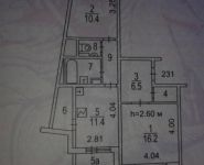2-комнатная квартира площадью 59 кв.м, Изюмская ул., 57/1 | цена 7 650 000 руб. | www.metrprice.ru