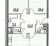 3-комнатная квартира площадью 92.8 кв.м, проспект Будённого, 51к4 | цена 17 603 389 руб. | www.metrprice.ru