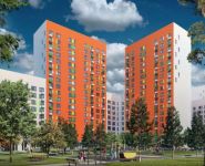 1-комнатная квартира площадью 27.4 кв.м, Сосенское п, Александры Монаховой ул, 96к2 | цена 3 871 620 руб. | www.metrprice.ru