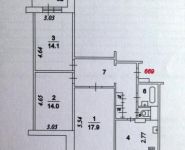 3-комнатная квартира площадью 76.3 кв.м, Братиславская ул., 34К2 | цена 10 250 000 руб. | www.metrprice.ru