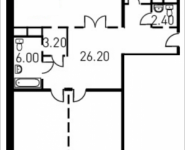 3-комнатная квартира площадью 127.2 кв.м, 1-й Нагатинский пр-д, корп.203 | цена 21 270 728 руб. | www.metrprice.ru