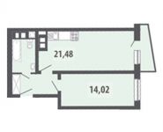 2-комнатная квартира площадью 46.8 кв.м, Гоголя ул, 3 | цена 4 394 520 руб. | www.metrprice.ru