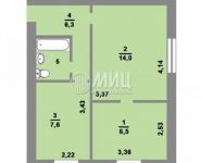 2-комнатная квартира площадью 39 кв.м, Черского пр., 3 | цена 5 400 000 руб. | www.metrprice.ru