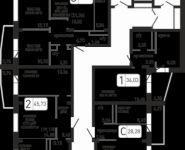 1-комнатная квартира площадью 33 кв.м, Хлебозаводская ул., 3 | цена 1 999 500 руб. | www.metrprice.ru