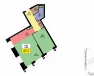 2-комнатная квартира площадью 69 кв.м, улица Адмирала Макарова, 6с4 | цена 15 790 005 руб. | www.metrprice.ru