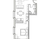 2-комнатная квартира площадью 51.5 кв.м, Красносельская Нижн. улица, д.35 | цена 17 770 937 руб. | www.metrprice.ru