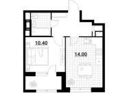 1-комнатная квартира площадью 36.06 кв.м, Тайнинская ул, 11 | цена 6 494 643 руб. | www.metrprice.ru