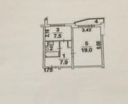 1-комнатная квартира площадью 38.7 кв.м, Победы пр-т, 18 | цена 4 100 000 руб. | www.metrprice.ru