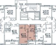 1-комнатная квартира площадью 39 кв.м, Радиальная 6-я ул., 7С29 | цена 3 833 280 руб. | www.metrprice.ru