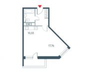 1-комнатная квартира площадью 40 кв.м, улица Дмитрия Ульянова, 6к1 | цена 9 908 877 руб. | www.metrprice.ru