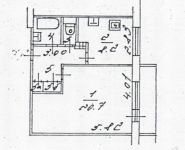 1-комнатная квартира площадью 39 кв.м, Новослободская ул., 46 | цена 8 990 000 руб. | www.metrprice.ru